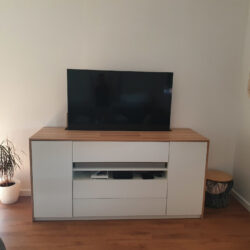 Création d’un meuble TV sur mesure à Saint Brévin-Les-Pins (Loire Atlantique, 44)