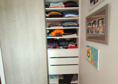 Intégration d’un dressing dans une chambre à Saint Brévin-Les-Pins (Loire Atlantique, 44)