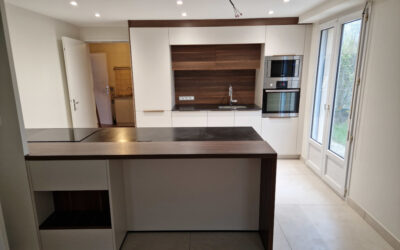 Rénovation intérieure d’un rez-de-chaussée à Nantes